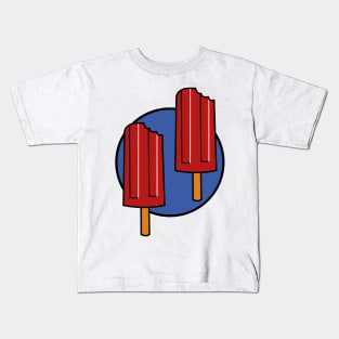 Ice cream flat design Kids T-Shirt